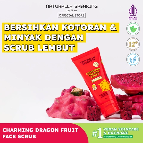 Naturally Speaking By Erha - Charming Dragon Fruit Face Scrub