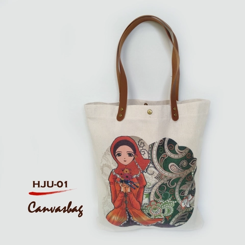 Dewani Totebag Vintage Seri Hijab style HJU 01