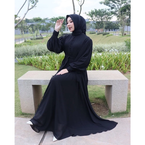 Hazeen - Dress Ceruty Babydoll 24 pcs (all size) W2