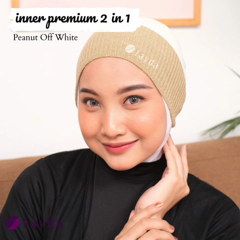 Fayda - Inner Bandana Rajut 2 in 1