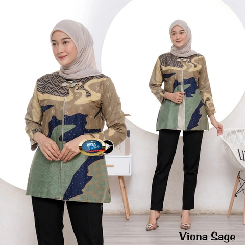 Khisna collection - Blues wanita yang cantik superr viona