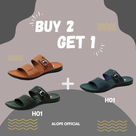 ALOPE OFFICIAL - ALOPE - BUY 2 GET 1 SANDAL H01