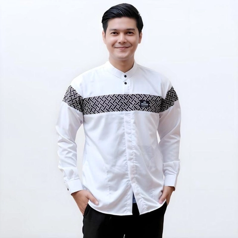 KOKO MUSLIM DEWASA BAHAN DELUX PUTIH BEST SELLER