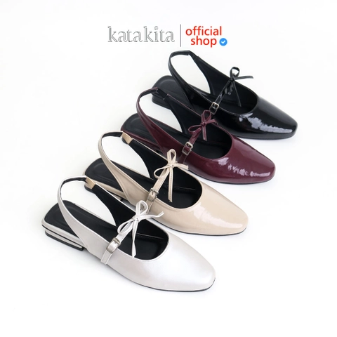 Katakita - Katakita Lumie Mules Wanita / Sepatu hak wanita 3cm