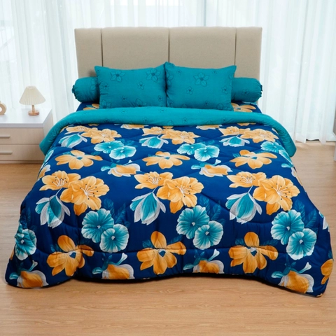 Kintakun - Bedcover Set Sprei Dluxe Clara Bunga