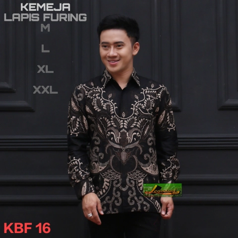 legowo batik - Kemeja batik lapis furing kbf 16