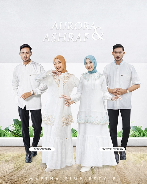 Gamis Couple Muslim Dewasa Aurora Series
