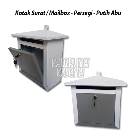 Kampung Kaleng - Kotak Surat/ Mailbox Persegi