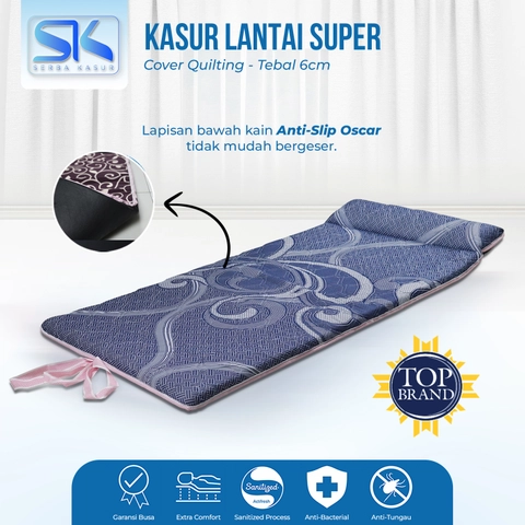 SERBA KASUR - Kasur Lipat Lantai Super Quilting Tebal 6cm