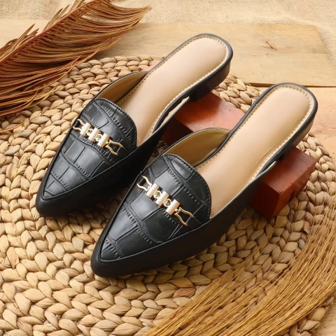 Koekita - Qiana Hak Mules Wanita 3 Cm KFS-004