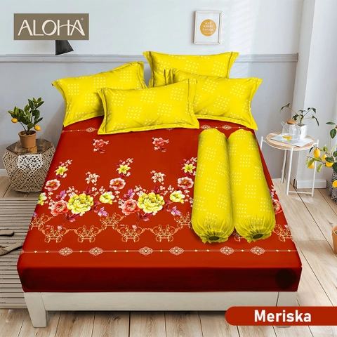 Sprei Aloha Queen 160x200 - Meriska