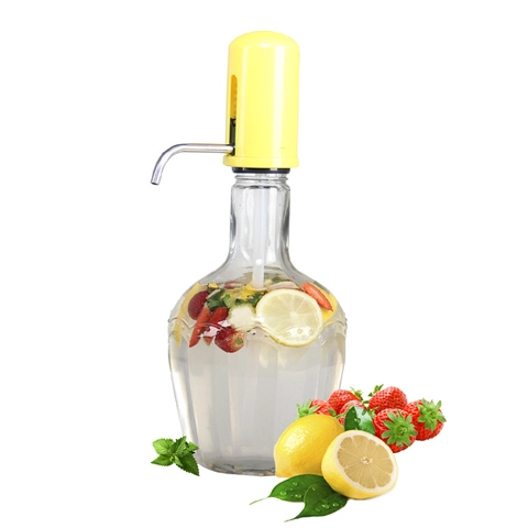 Asta Dispenser Air Minum Kaca Infused Water Jug Hand Pump 2000 ml