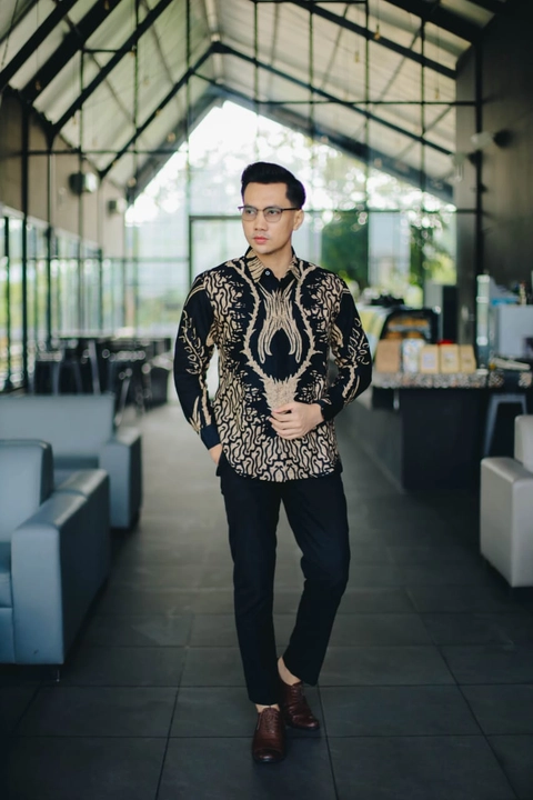 COLLECTION SARJANA - KEMEJA BATIK - BATIK LENGAN PANJANG - ABIMANYU