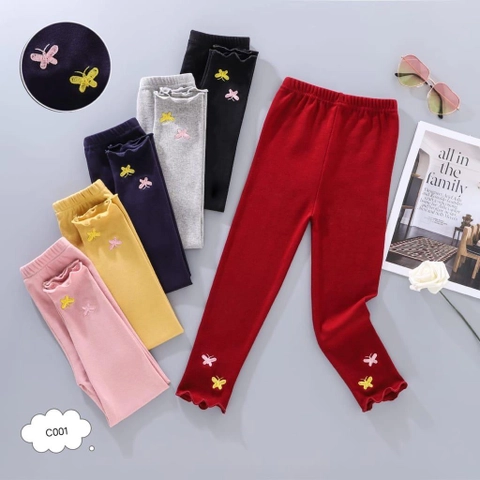 Neira - [PO 3hr] Legging Anak Import Anak Perempuan 1-8th