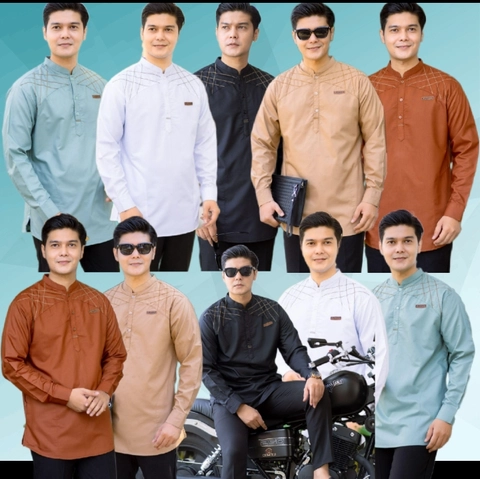 Kois Batik - Baju koko pria dewasa muslim cocok untuk semua acara motif arbani