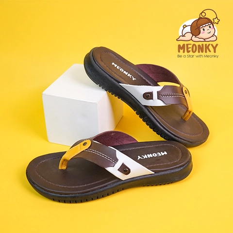 Meonky Official - Sandal Anak Laki Laki Sendal Japit Sintetis Casual SB - 11 Untuk Bermain Sekolah