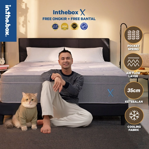 Inthebox - Kasur Spring Bed Inthebox X