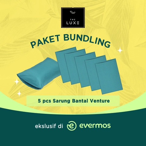 THE LUXE - Paket Sarung bantal Venture/Aera Pillow 5 pcs
