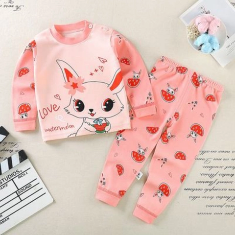 JZ 1-3 th Homey Set Setelan Piyama Anak Unisex