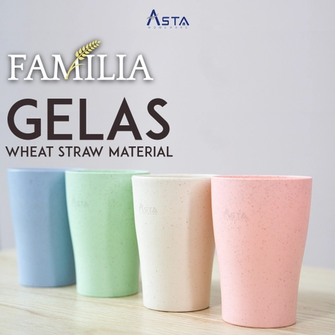 Asta Homeware Official - Asta Gelas Jerami Gandum Tahan Panas Mug Cangkir Tebal Food Grade