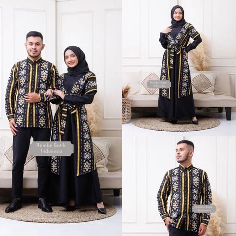 Rambe Batik Indonesia - Gamis Batik dan Kemeja Batik Terbaru A4 - Bisa Beli Pisah