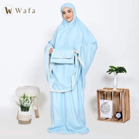 SRIAYU COLLECTION - Mukena Traveling Wafa katun Mikro Premium