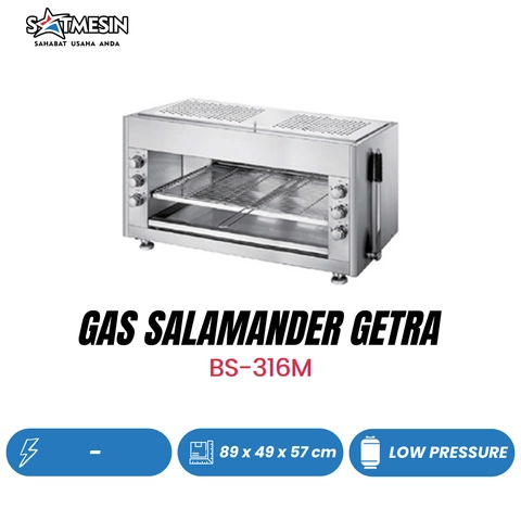 SATMESIN - Alat Panggang GETRA BS-316M / BS316M Gas Salamander