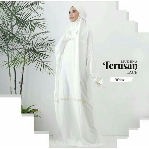 Mukena Koe - Mukenakoe konfeksi - Mukena dewasa terusan lace new color