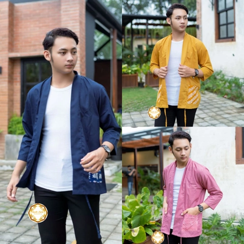 Rambe Batik Indonesia - New Produk Kimono - Empat Varian Warna Bahan Toyobo Fodu ORI