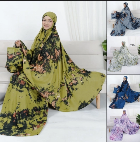 Rizki Electronics - Mukena Tie Dye Standar Dewasa