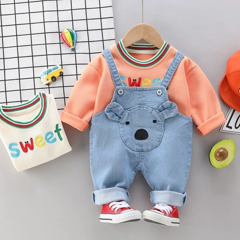 JZ - Set Overall Sweet Bear
