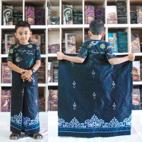 Batik Alfin - Sarung batik uk anak motif tumpal geni2