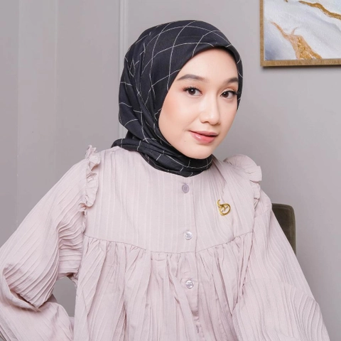 Ansania Scarf - Tartan - Hijab Kerudung Segiempat