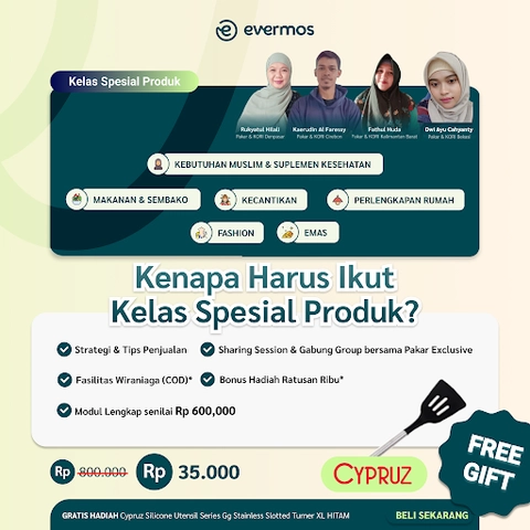 Cypruz Official - Kelas Spesial Produk Free Cypruz Silicone Utensil Series Gg Stainless Slotted Turner 96X1 AM-1071 XL