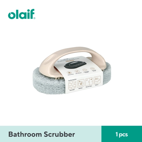Olaif Heavy-Duty Bathroom Scrubber - Sikat Kamar Mandi / Pembersih Kerak Air / Jamur / Kran / Lantai