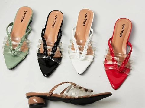 apaastore - Sandal Wanita Kekinian Kepang Jelly Ukuran 35 Sampai 43