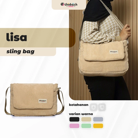 Thobach official - THOBACH WOMAN-SLINGBAG LISA TAS SELEMPANG WANITA