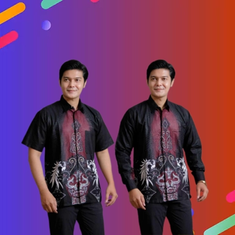 Kois Batik - Kemeja Batik Pria Dewasa Kekinian Modern Hem Dan Kemeja Motif Toba