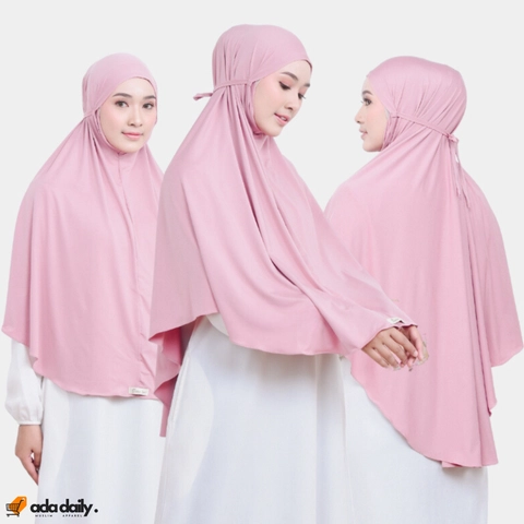 Acla Daily - Jilbab Bergo Instant Tali Maryam Syari Jersey Jumbo