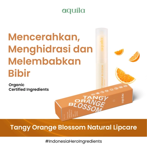 Aquila Lip Care Tangy Orange Blossom Natural