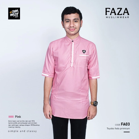 Ammar Kids - FAZA KURTA AMARANTH FA3