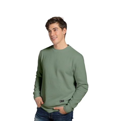 Alifa Shop - Jaket Pria/Sweater Crewneck/Jaket Fleece Tebal/Jaket Laki-Laki