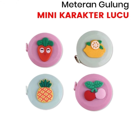 Alcante - Meteran Gulung Mini buah