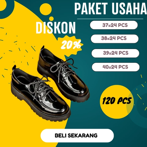 Koekita - Paket Usaha Sepatu Kets Sneakers Oxford Casual Wanita New DR-12