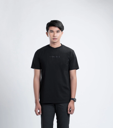 Fadkhera - T- Shirt Fadkhera Modern Dewasa Alzam Black