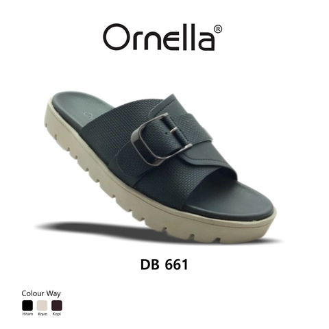 Ornella - DB 661 / Sandal Slip On Wanita Casual