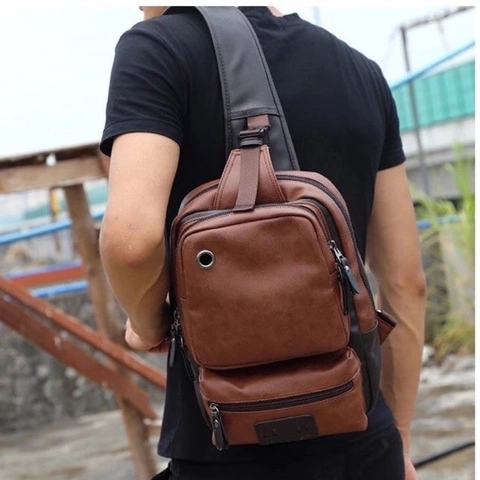 Tas Selempang Pria/Tas Pria/Tas Selempang/Tas Kulit/Tas Ransel Pria/Tas Waist Bag