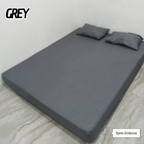 MNAIMA - Sprei Emboss Grey
