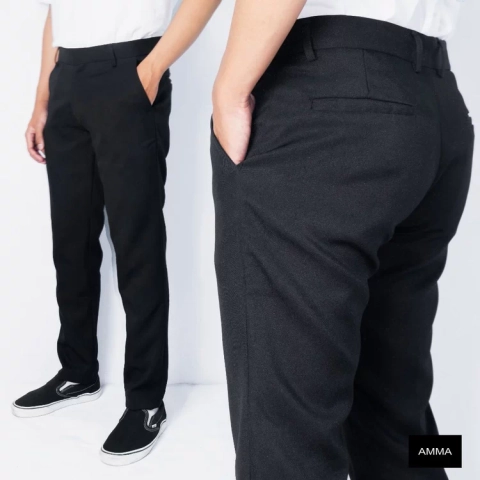 Alifa Shop - Celana Pria/Celana Formal/Celana Panjang Pria/Celana Kantor Slimfit Amma