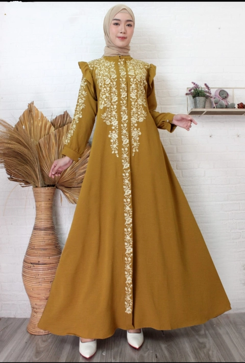 Celin Fashion [TA] - Gamis nafiza bordir